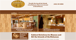 Desktop Screenshot of cabinetworldbahamas.com